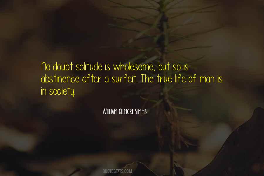 Quotes About Solitude Life #211750