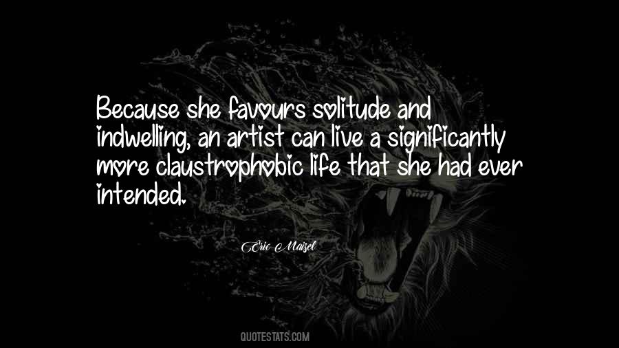 Quotes About Solitude Life #488979