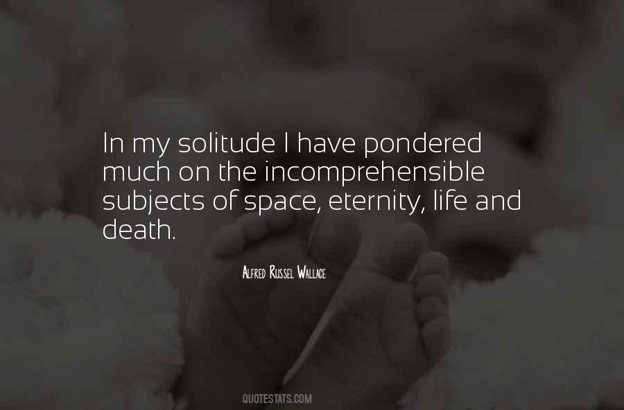 Quotes About Solitude Life #609935