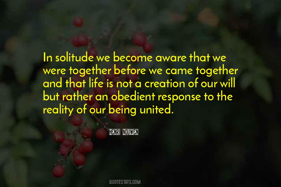 Quotes About Solitude Life #622510