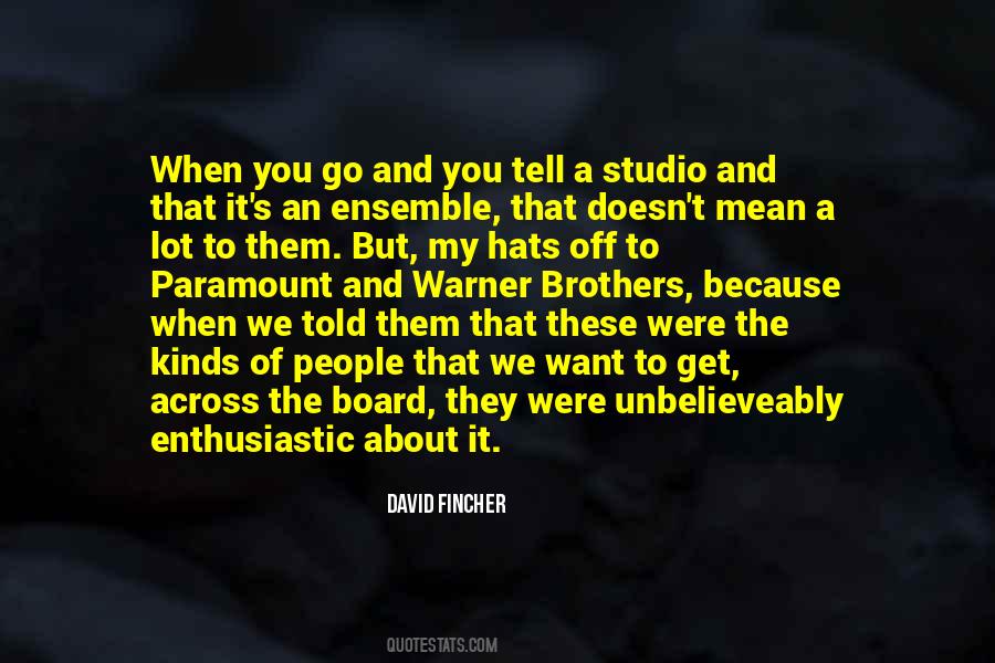 Fincher's Quotes #792740