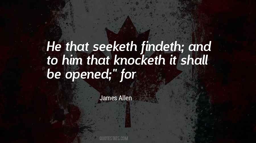Findeth Quotes #858803