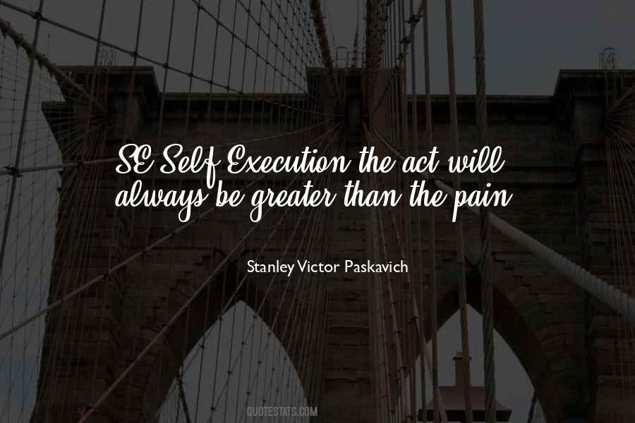 Quotes About Execution #1270897