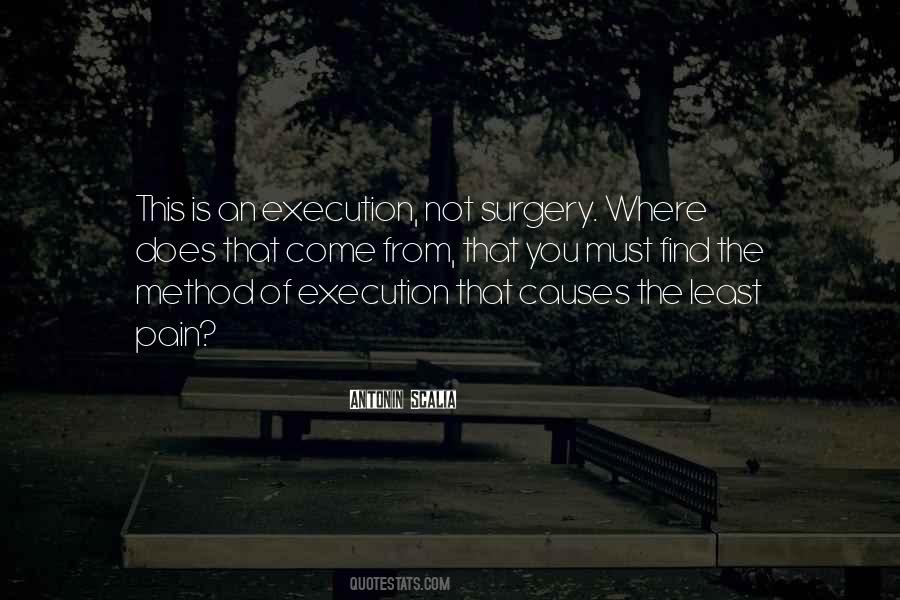 Quotes About Execution #1358081