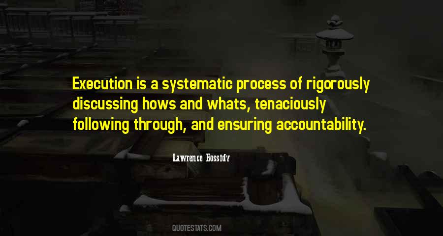 Quotes About Execution #1435580