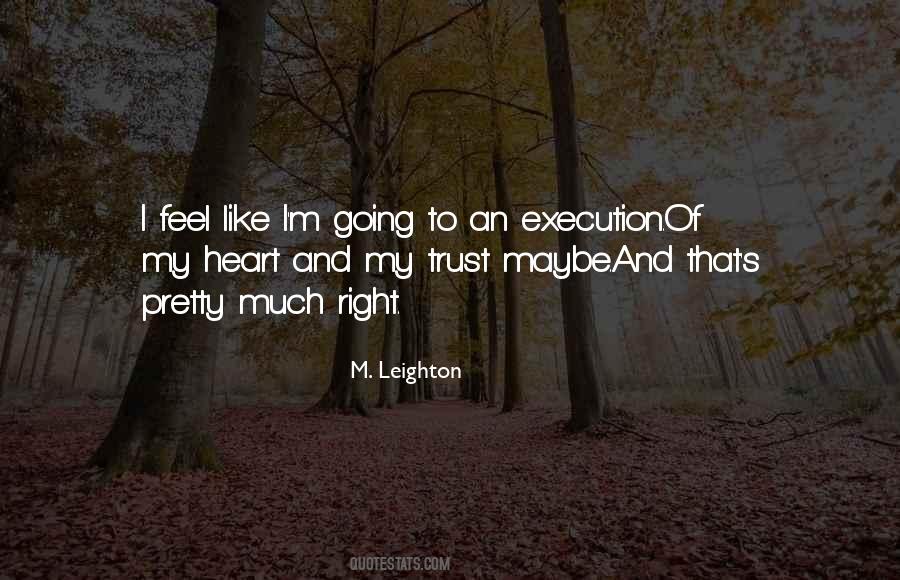 Quotes About Execution #214779