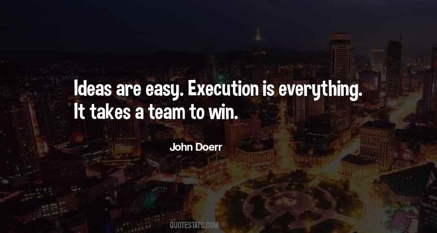 Quotes About Execution #231385