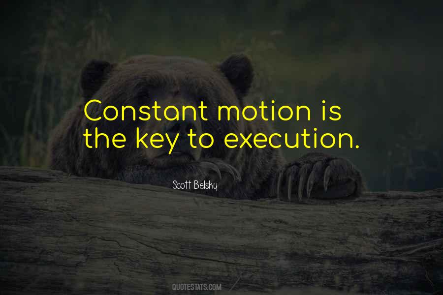 Quotes About Execution #76100