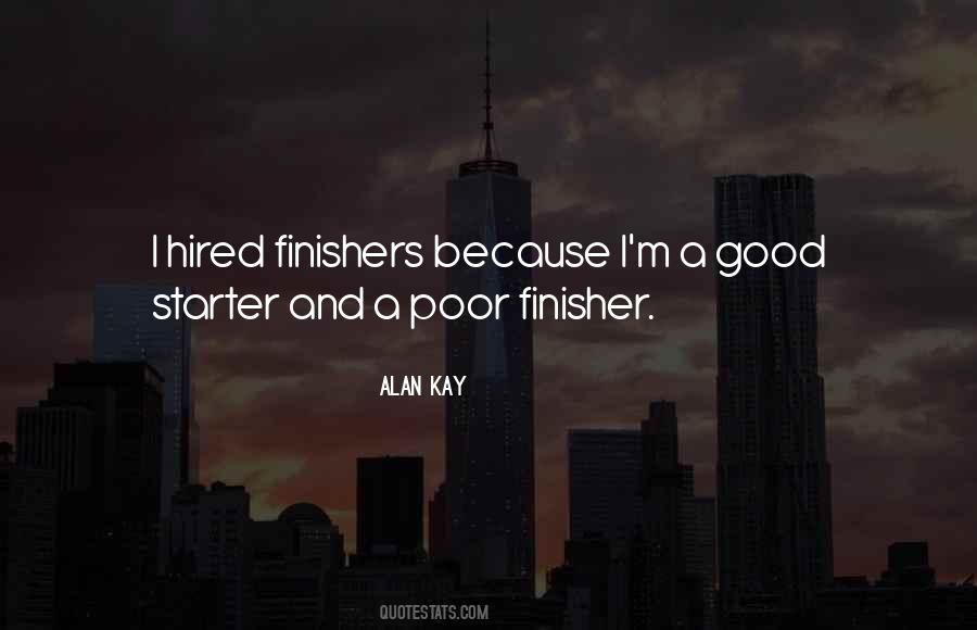 Finisher Quotes #823897