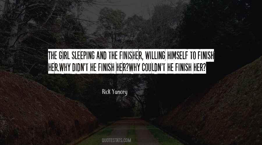 Finisher Quotes #945009