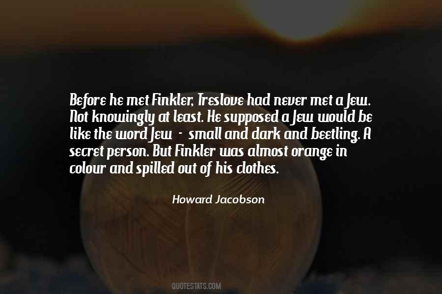 Finkler Quotes #420094