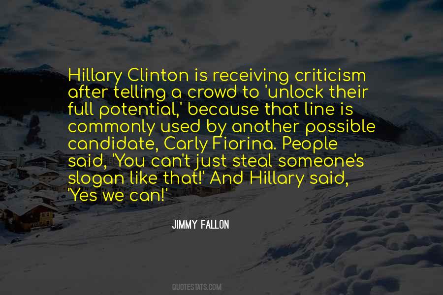 Fiorina's Quotes #234072