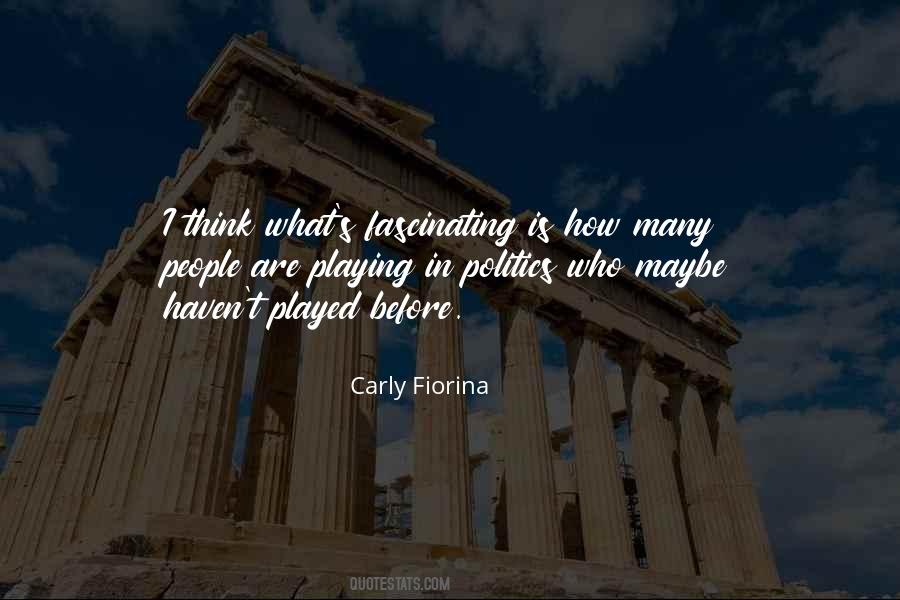 Fiorina's Quotes #236881