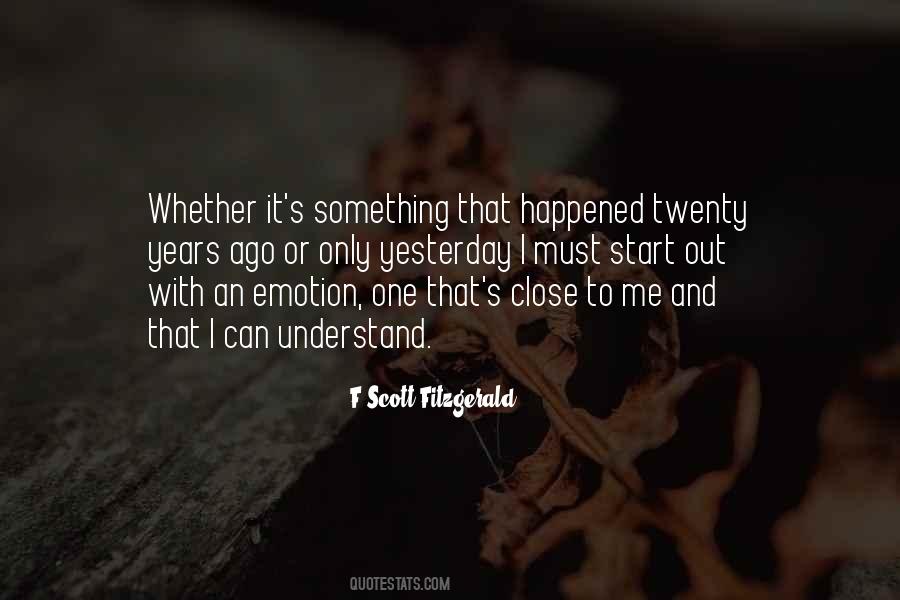 Fitzgerald's Quotes #146832