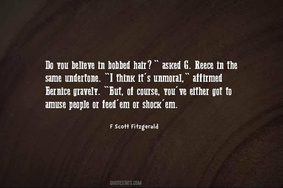 Fitzgerald's Quotes #258138