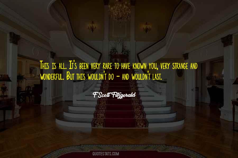Fitzgerald's Quotes #485177