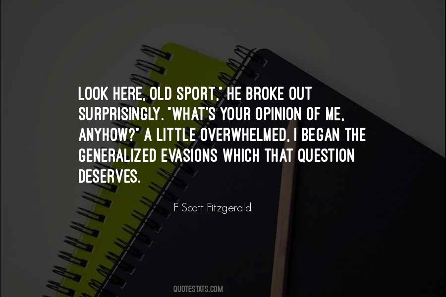 Fitzgerald's Quotes #516544