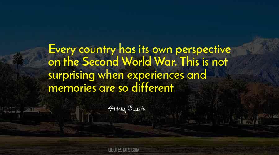 Quotes About Experiences And Memories #1203172