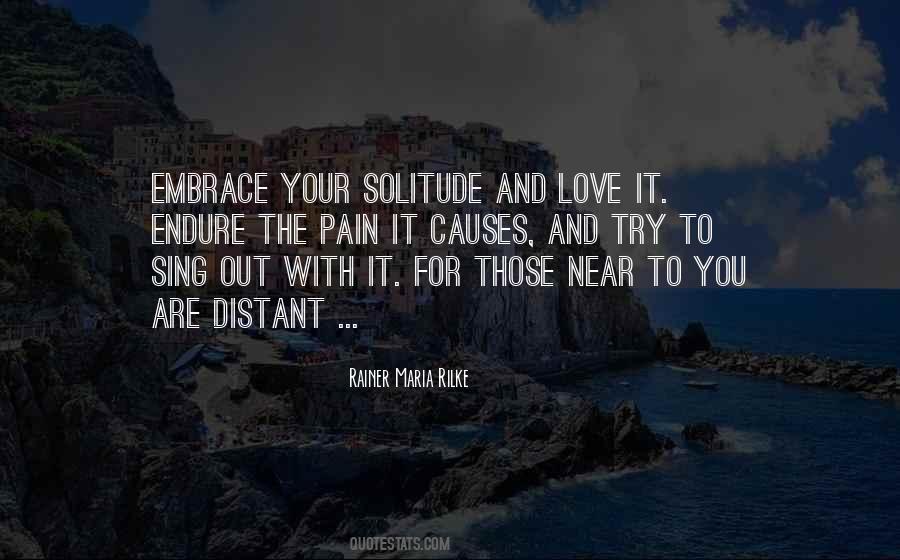 Quotes About Solitude And Love #197708