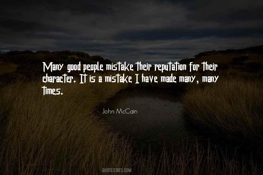 Quotes About Reputation And Character #1432514