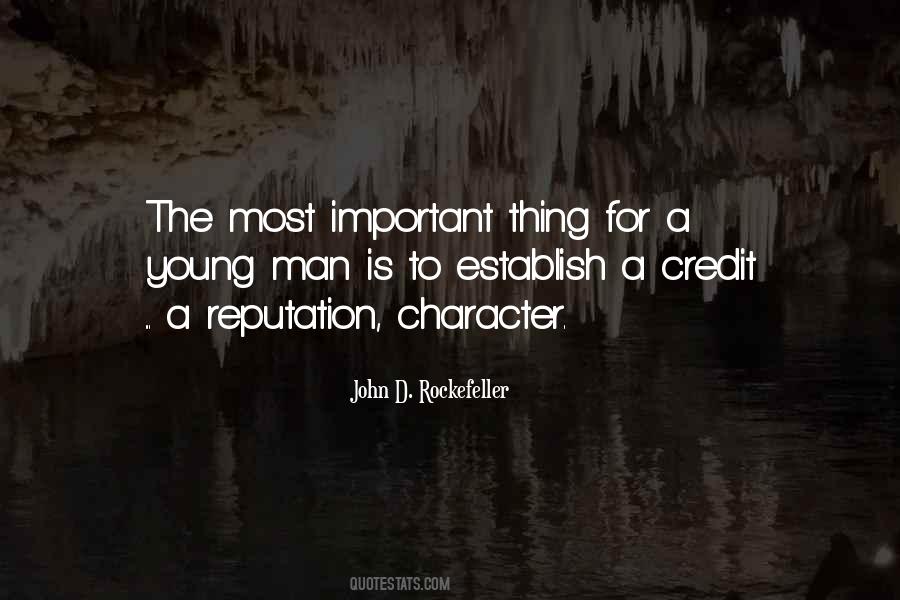 Quotes About Reputation And Character #1837478