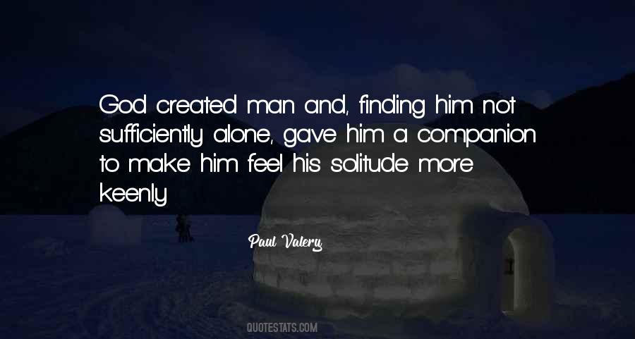 Quotes About Solitude And God #1163119