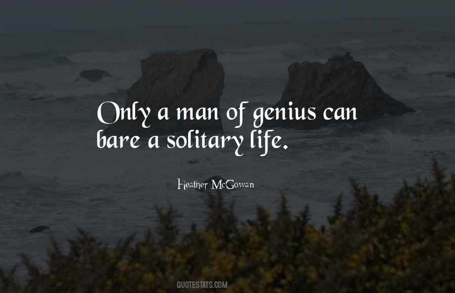 Quotes About Solitary Man #1204349