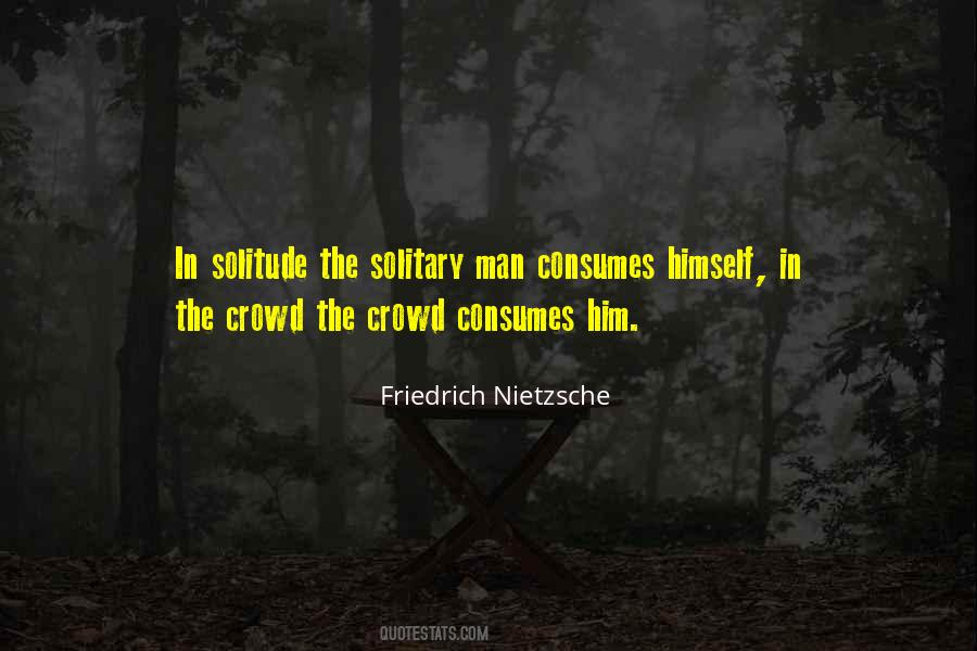 Quotes About Solitary Man #969514