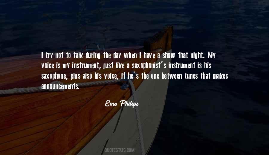 Quotes About Saxophone #274056
