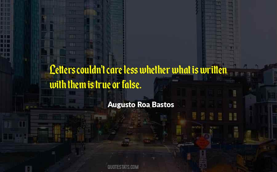 Quotes About True Or False #479573