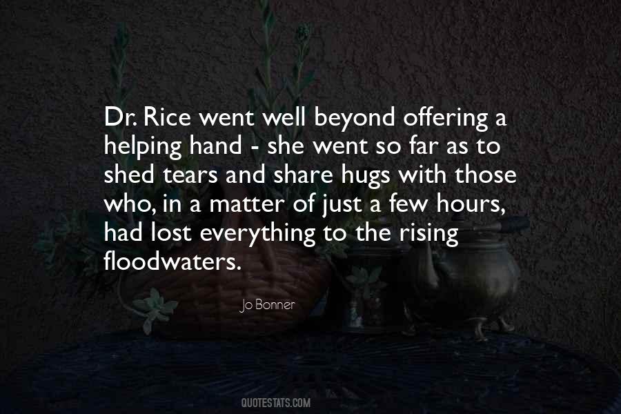 Floodwaters Quotes #15598