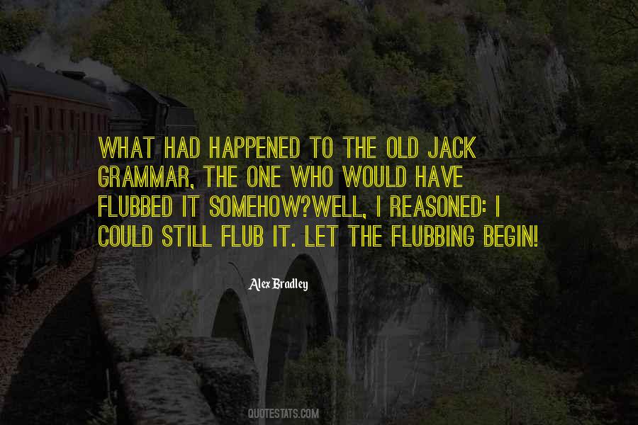 Flubbing Quotes #96661