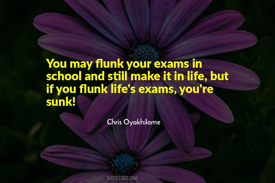 Flunk Quotes #490842