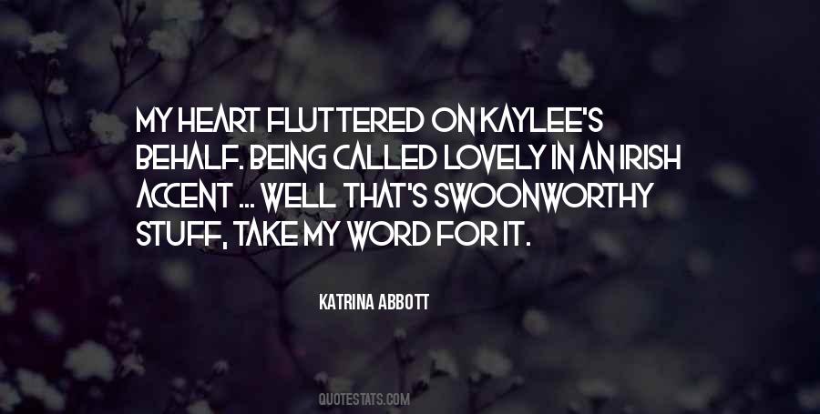 Fluttered Quotes #1062841