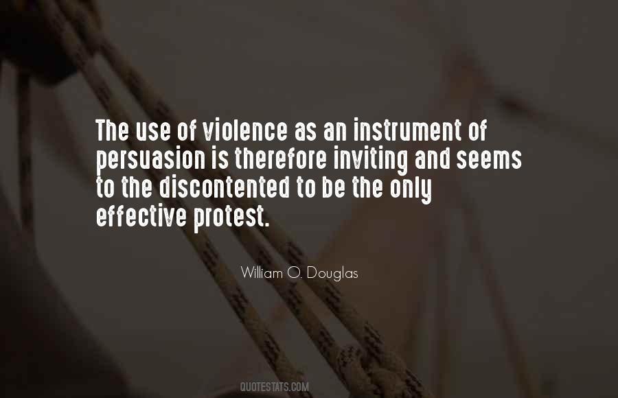 Quotes About Use Of Violence #1209267