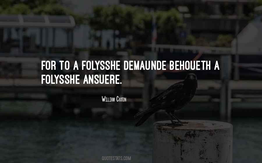 Folysshe Quotes #724282