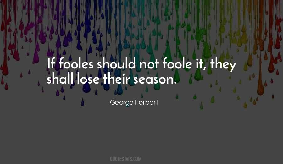 Fooles Quotes #291864