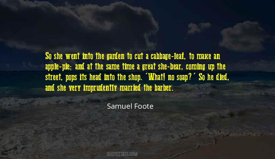 Foote's Quotes #526522