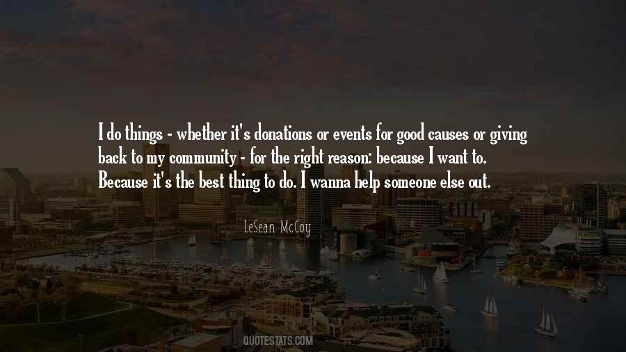 Quotes About Donations #126636