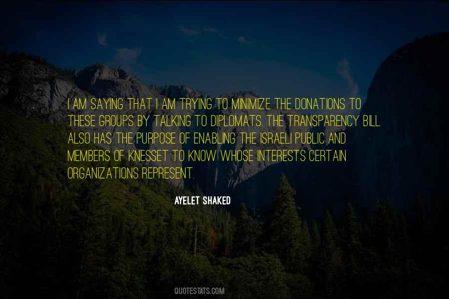 Quotes About Donations #1268469