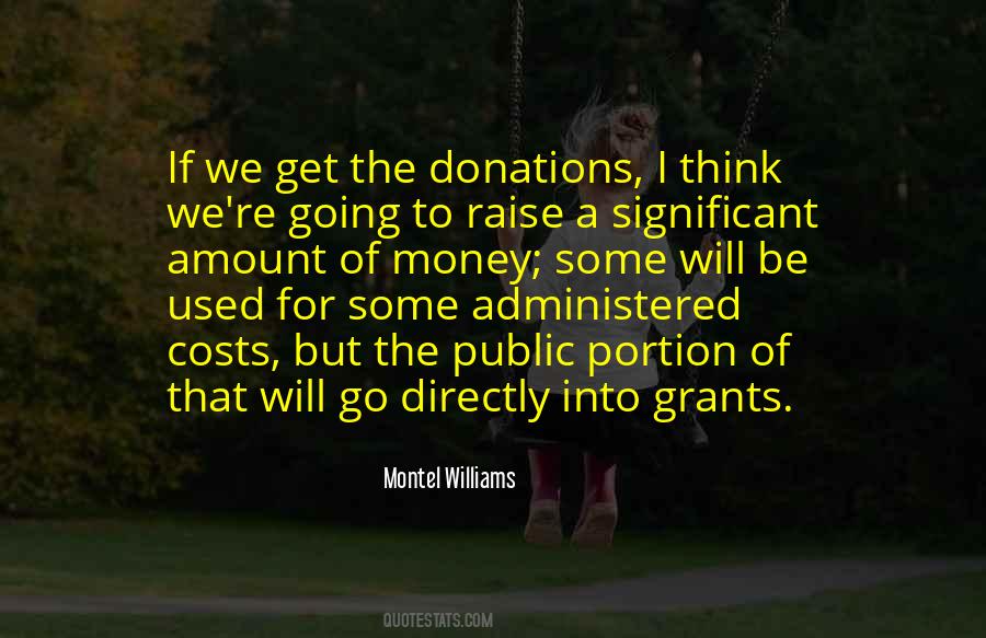 Quotes About Donations #1519507