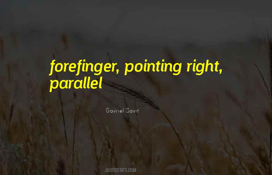 Forefinger Quotes #6903