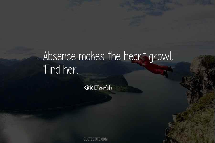 Quotes About Absence Makes The Heart #263189