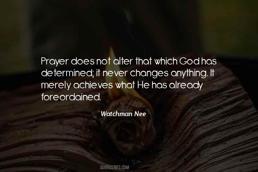 Foreordained Quotes #1563221