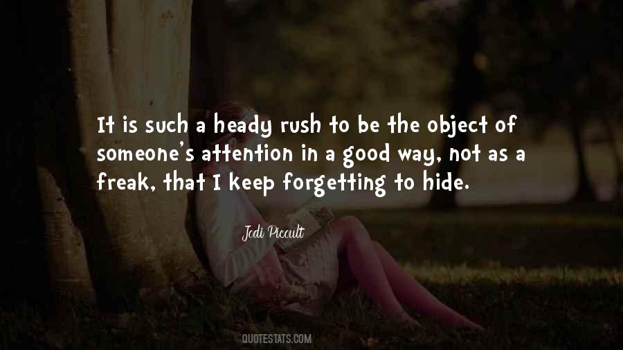 Forgetting's Quotes #72408