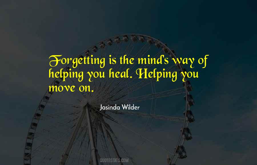 Forgetting's Quotes #743941