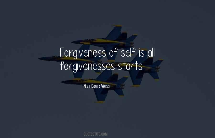 Forgivenesses Quotes #1281490