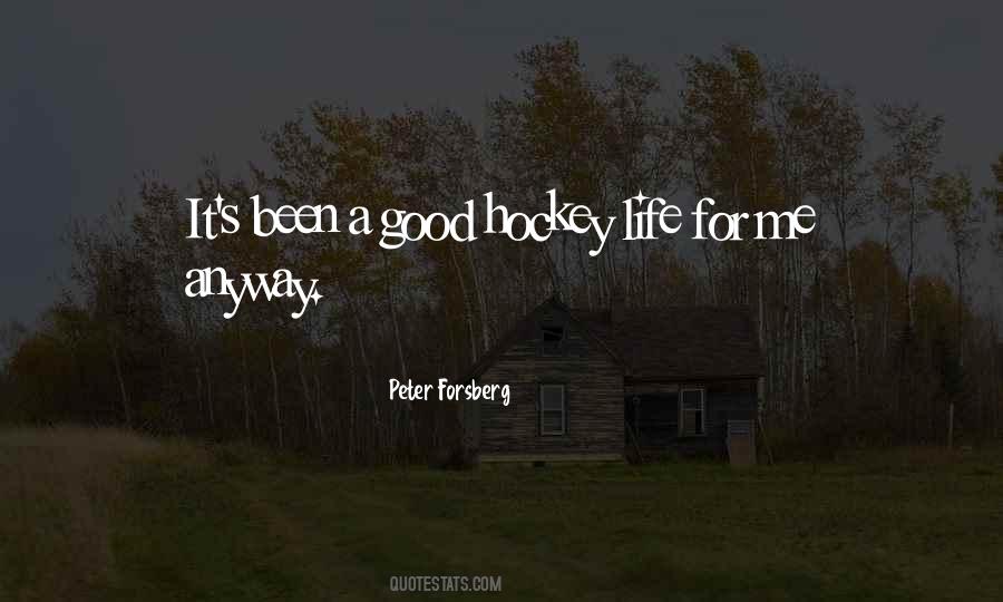 Forsberg Quotes #83869