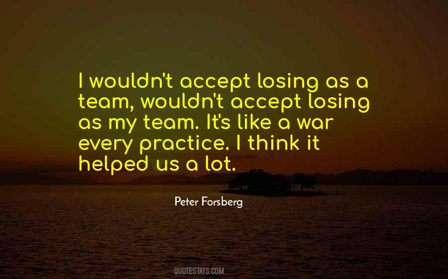 Forsberg's Quotes #132553