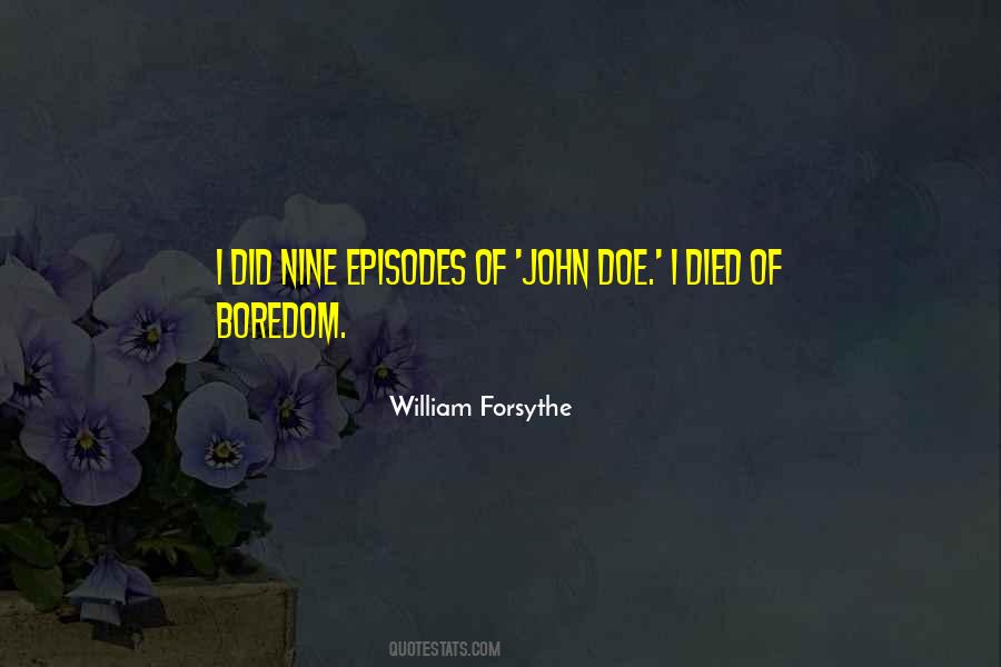 Forsythe's Quotes #335590